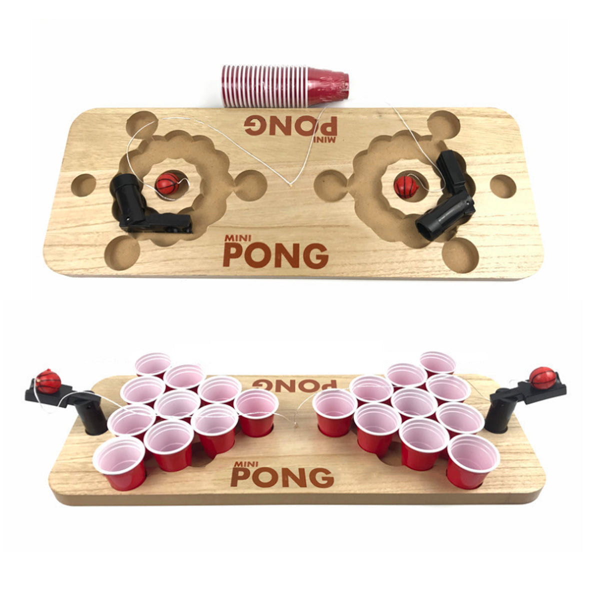 Tabletop Beer Pong Drinking Game