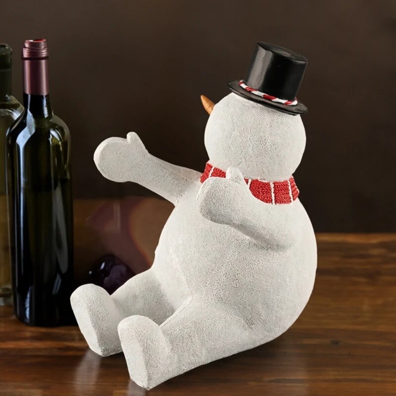 Snowman Wine Holder