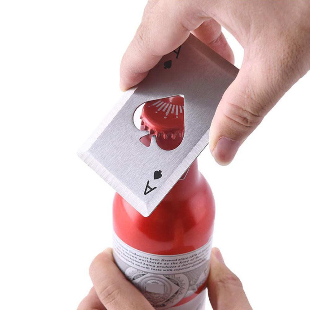 Ace in your pocket/wallet bottle opener