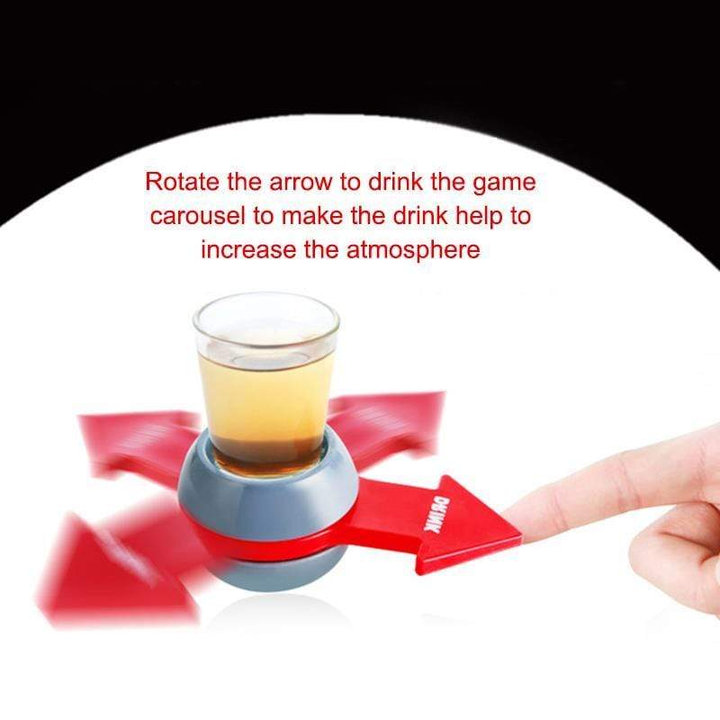 Turntable Drinking Spinner Drinking Game