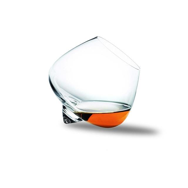 Wide Belly Whisky Glasses - Set of 2