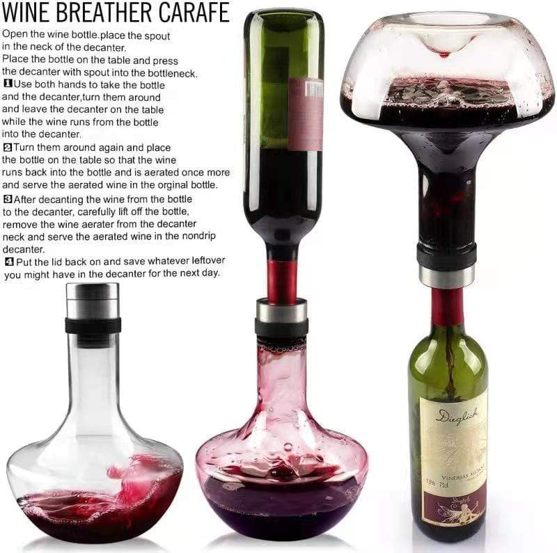 Wine Breather Decanter Set